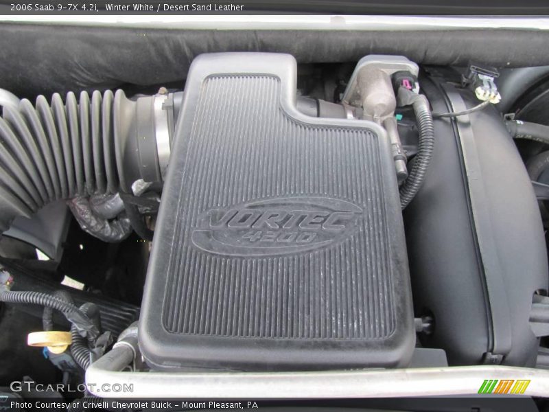 Winter White / Desert Sand Leather 2006 Saab 9-7X 4.2i