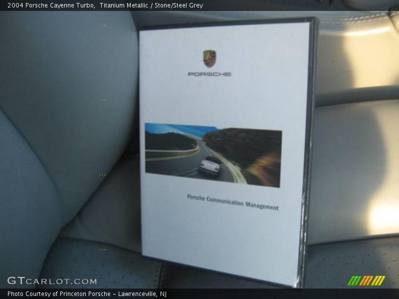 Titanium Metallic / Stone/Steel Grey 2004 Porsche Cayenne Turbo