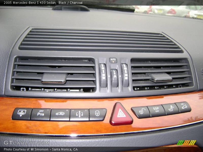 Black / Charcoal 2005 Mercedes-Benz S 430 Sedan
