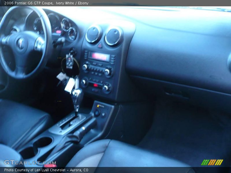 Ivory White / Ebony 2006 Pontiac G6 GTP Coupe