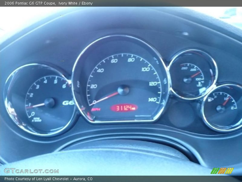 Ivory White / Ebony 2006 Pontiac G6 GTP Coupe