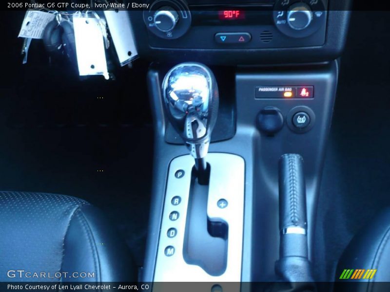 Ivory White / Ebony 2006 Pontiac G6 GTP Coupe