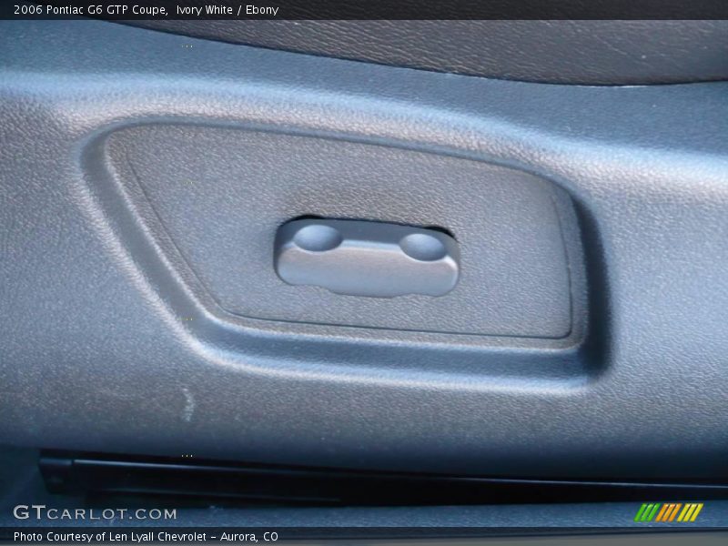 Ivory White / Ebony 2006 Pontiac G6 GTP Coupe