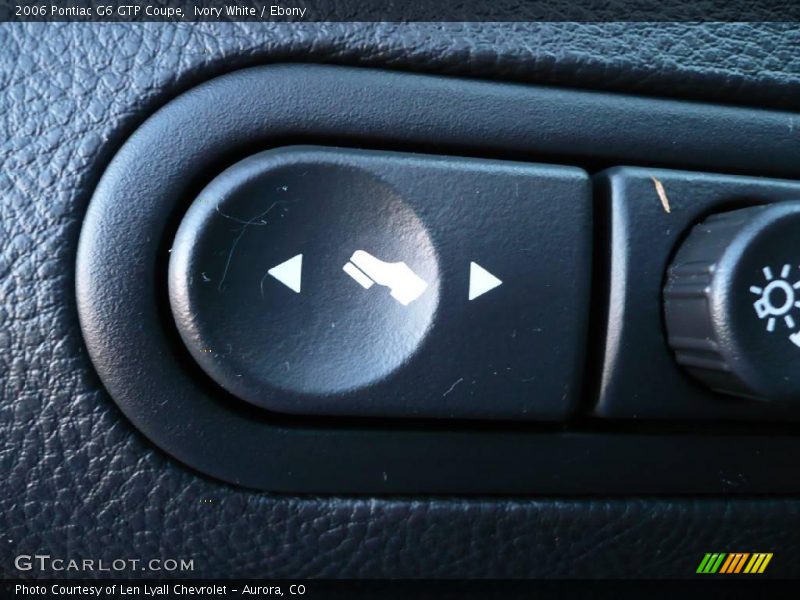 Ivory White / Ebony 2006 Pontiac G6 GTP Coupe
