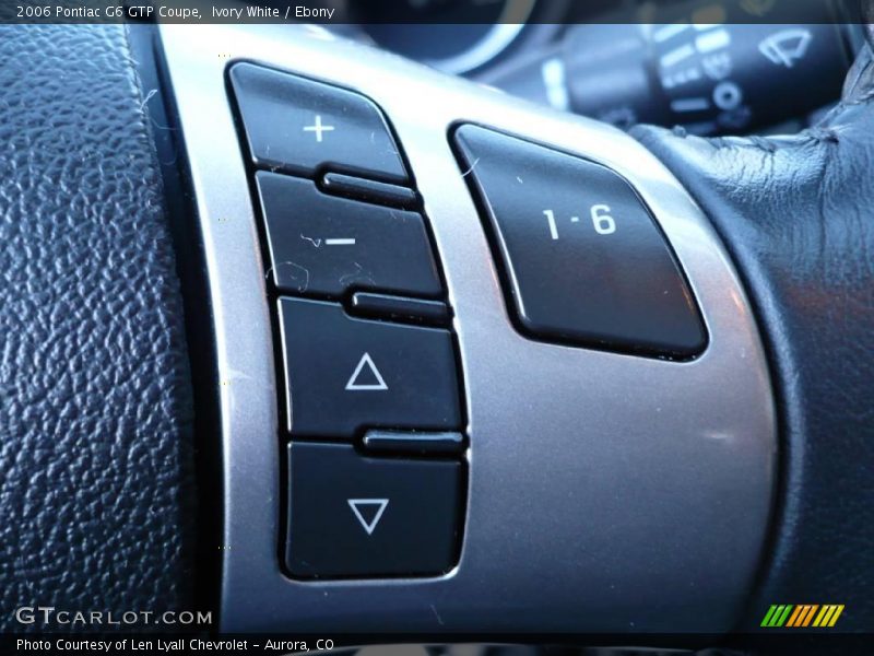 Ivory White / Ebony 2006 Pontiac G6 GTP Coupe