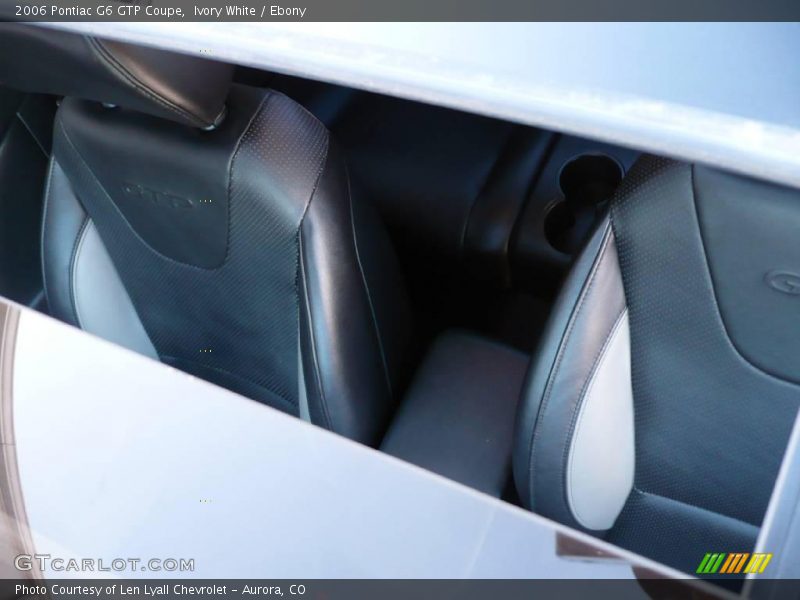Ivory White / Ebony 2006 Pontiac G6 GTP Coupe