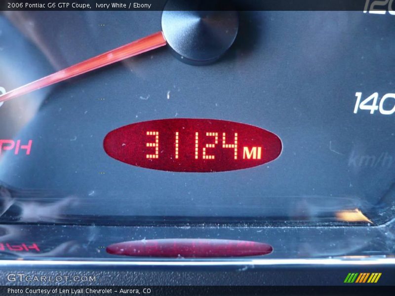 Ivory White / Ebony 2006 Pontiac G6 GTP Coupe