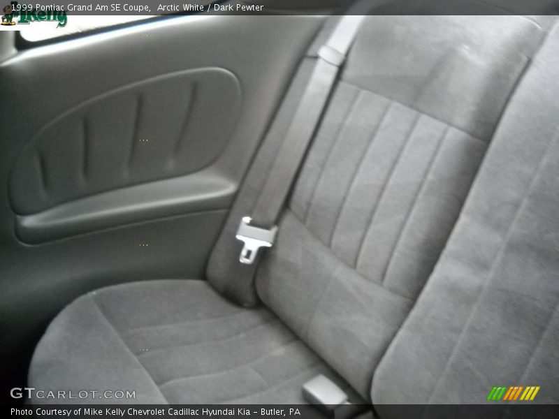 Arctic White / Dark Pewter 1999 Pontiac Grand Am SE Coupe
