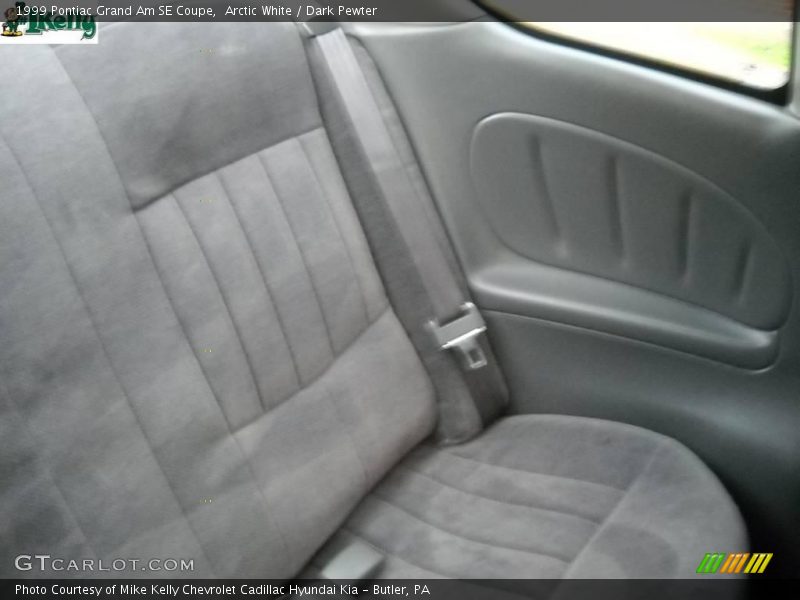 Arctic White / Dark Pewter 1999 Pontiac Grand Am SE Coupe