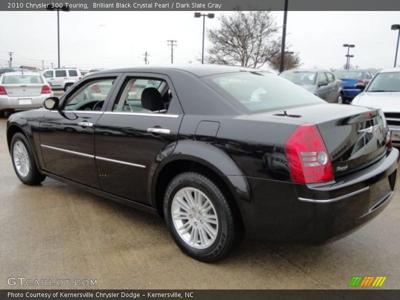 Brilliant Black Crystal Pearl / Dark Slate Gray 2010 Chrysler 300 Touring