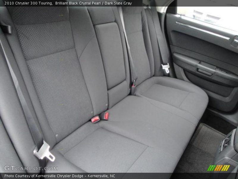 Brilliant Black Crystal Pearl / Dark Slate Gray 2010 Chrysler 300 Touring