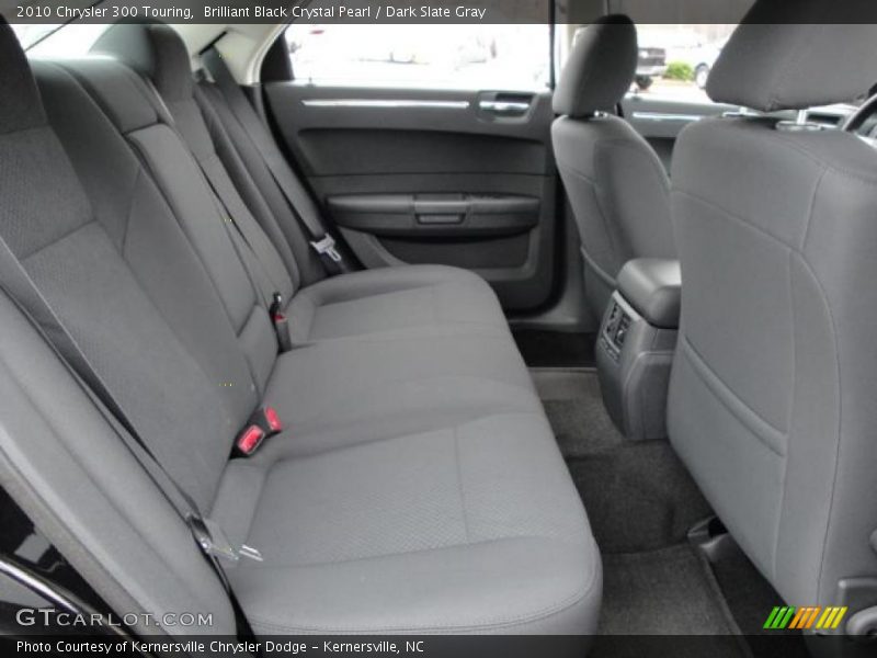 Brilliant Black Crystal Pearl / Dark Slate Gray 2010 Chrysler 300 Touring