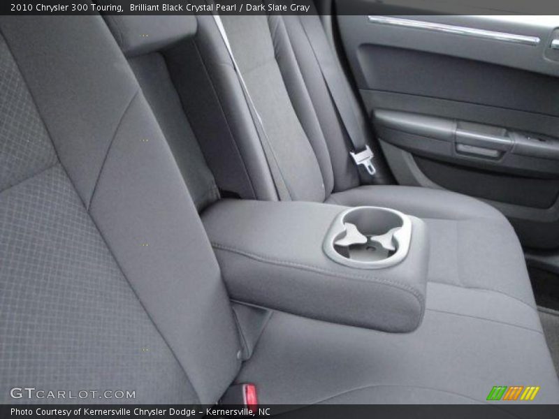 Brilliant Black Crystal Pearl / Dark Slate Gray 2010 Chrysler 300 Touring