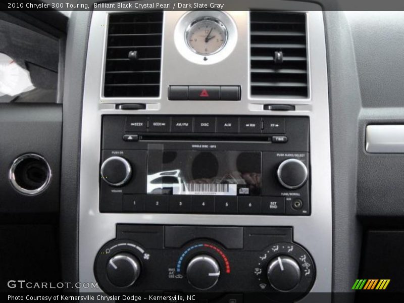 Brilliant Black Crystal Pearl / Dark Slate Gray 2010 Chrysler 300 Touring