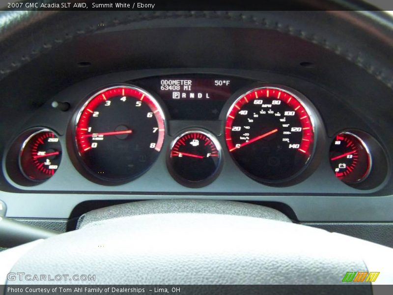Summit White / Ebony 2007 GMC Acadia SLT AWD