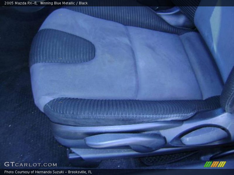 Winning Blue Metallic / Black 2005 Mazda RX-8