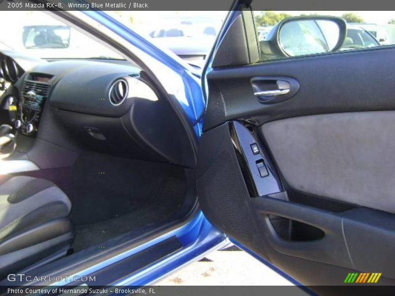 Winning Blue Metallic / Black 2005 Mazda RX-8