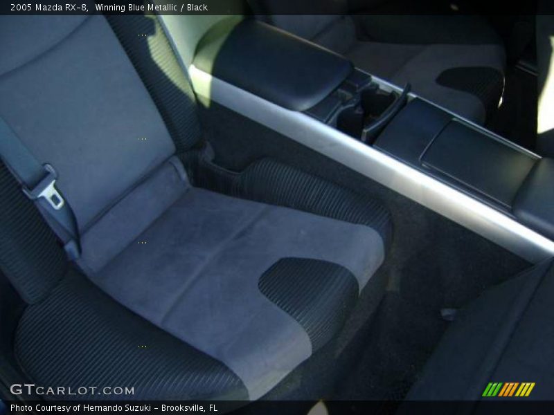 Winning Blue Metallic / Black 2005 Mazda RX-8