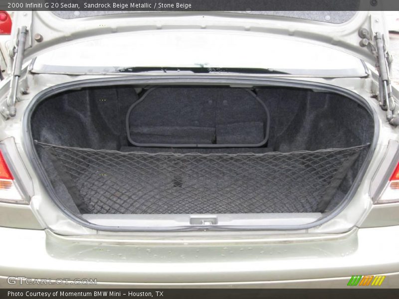 Sandrock Beige Metallic / Stone Beige 2000 Infiniti G 20 Sedan