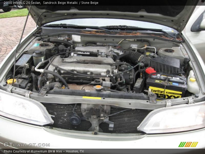 Sandrock Beige Metallic / Stone Beige 2000 Infiniti G 20 Sedan