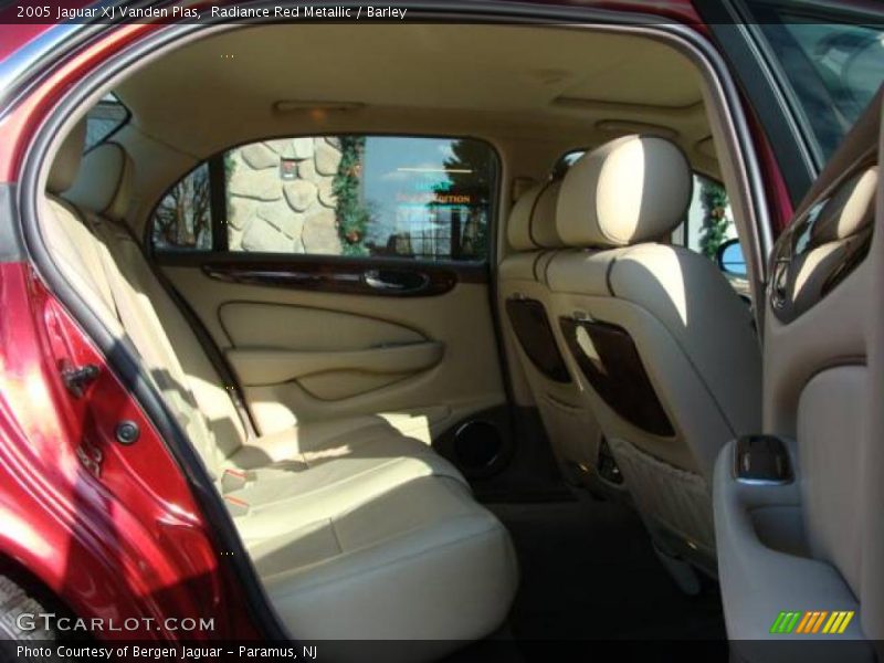 Radiance Red Metallic / Barley 2005 Jaguar XJ Vanden Plas