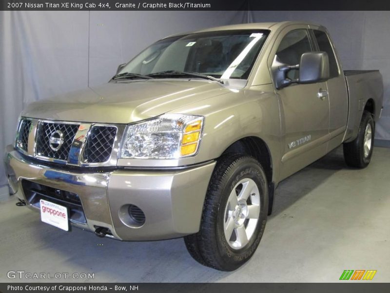 Granite / Graphite Black/Titanium 2007 Nissan Titan XE King Cab 4x4
