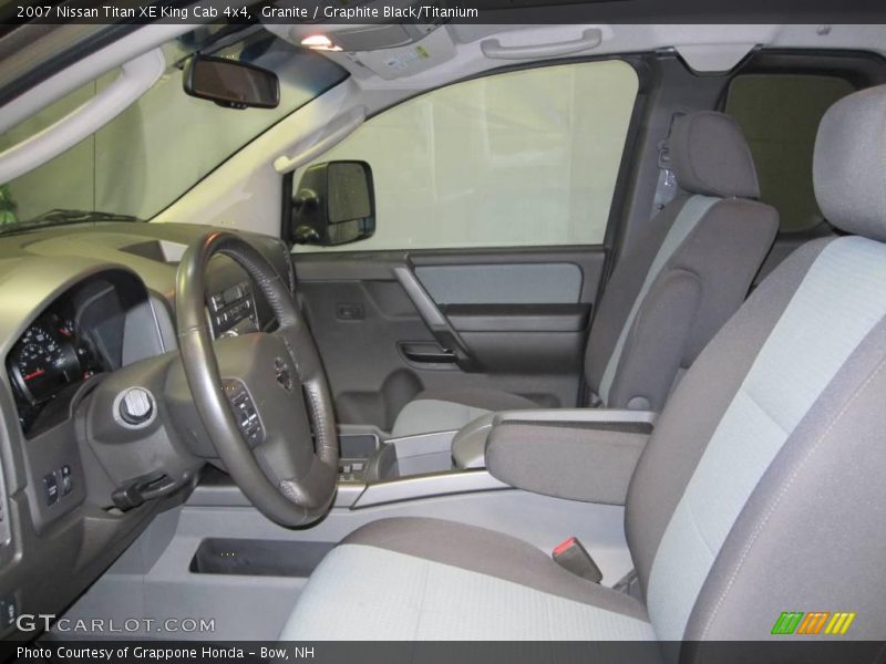 Granite / Graphite Black/Titanium 2007 Nissan Titan XE King Cab 4x4