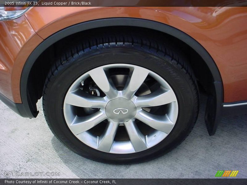 Liquid Copper / Brick/Black 2005 Infiniti FX 35