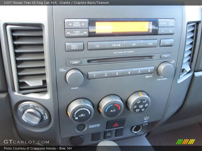 Granite / Graphite Black/Titanium 2007 Nissan Titan XE King Cab 4x4
