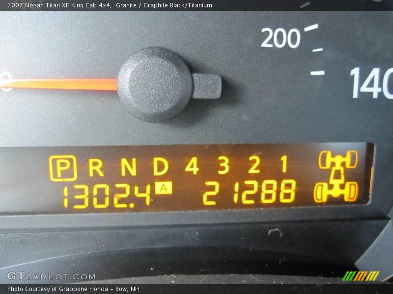Granite / Graphite Black/Titanium 2007 Nissan Titan XE King Cab 4x4