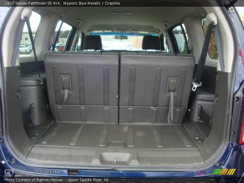 Majestic Blue Metallic / Graphite 2007 Nissan Pathfinder SE 4x4