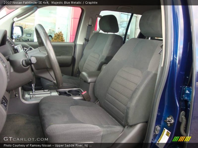 Majestic Blue Metallic / Graphite 2007 Nissan Pathfinder SE 4x4