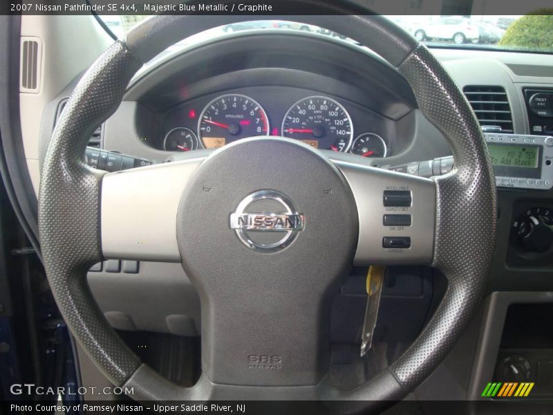 Majestic Blue Metallic / Graphite 2007 Nissan Pathfinder SE 4x4