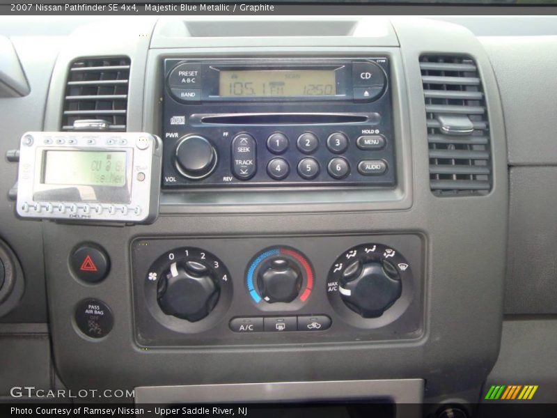 Majestic Blue Metallic / Graphite 2007 Nissan Pathfinder SE 4x4
