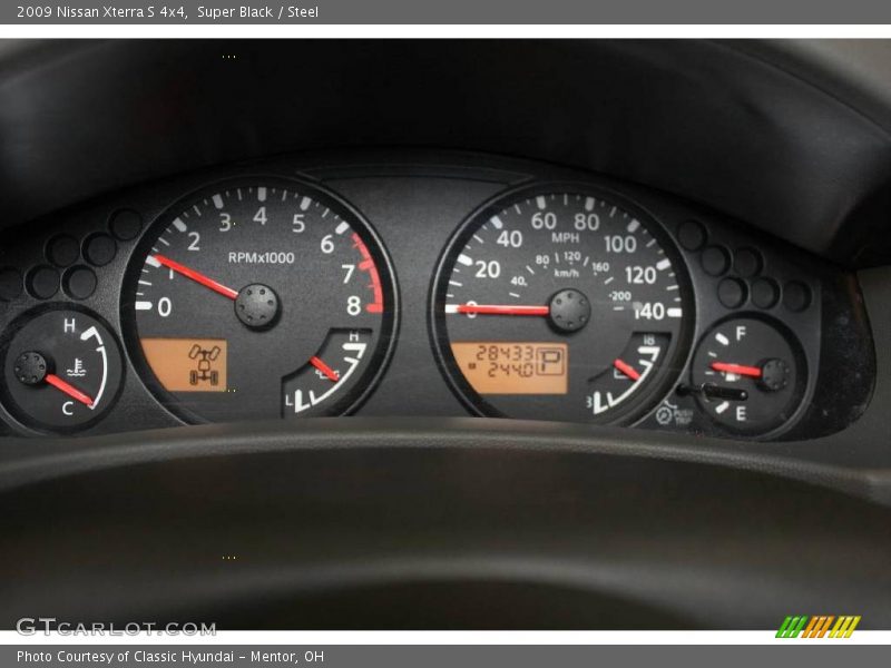 Super Black / Steel 2009 Nissan Xterra S 4x4