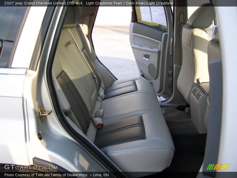 Light Graystone Pearl / Dark Khaki/Light Graystone 2007 Jeep Grand Cherokee Limited CRD 4x4