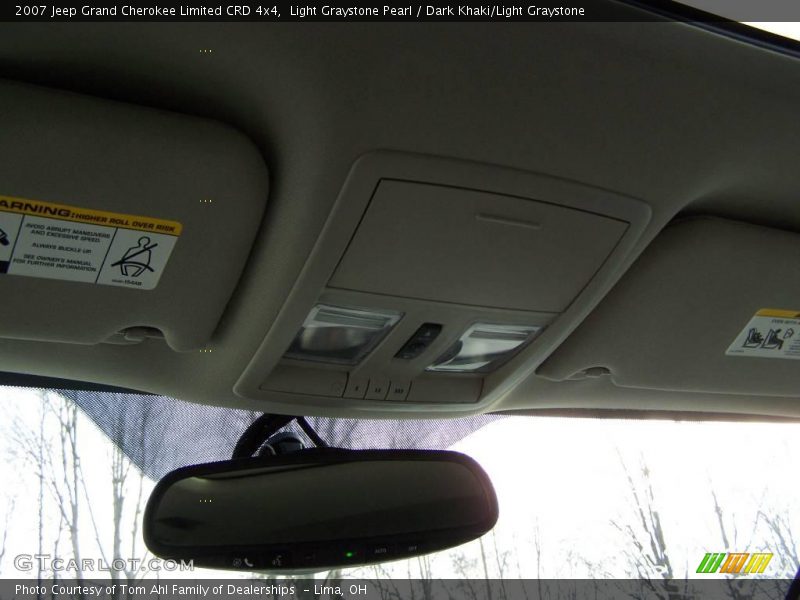Light Graystone Pearl / Dark Khaki/Light Graystone 2007 Jeep Grand Cherokee Limited CRD 4x4