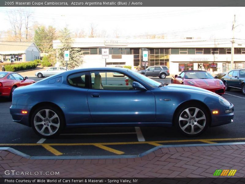 Azzuro Argentina Metallic (Blue) / Avorio 2005 Maserati Coupe Cambiocorsa