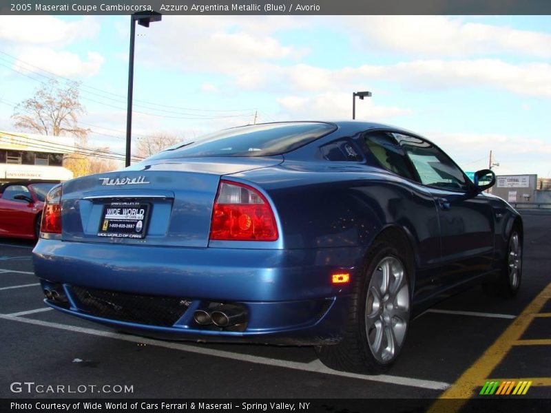 Azzuro Argentina Metallic (Blue) / Avorio 2005 Maserati Coupe Cambiocorsa