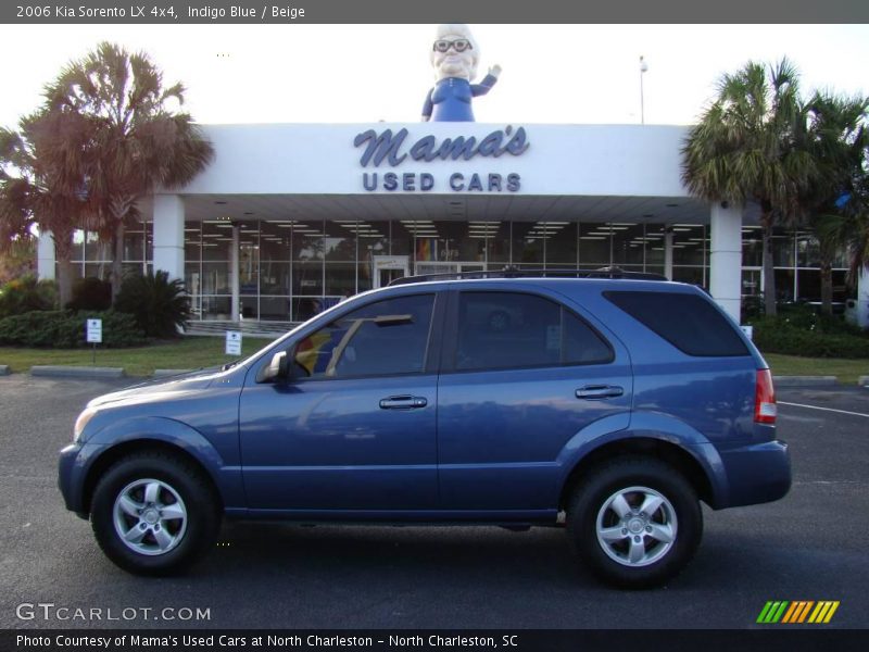 Indigo Blue / Beige 2006 Kia Sorento LX 4x4