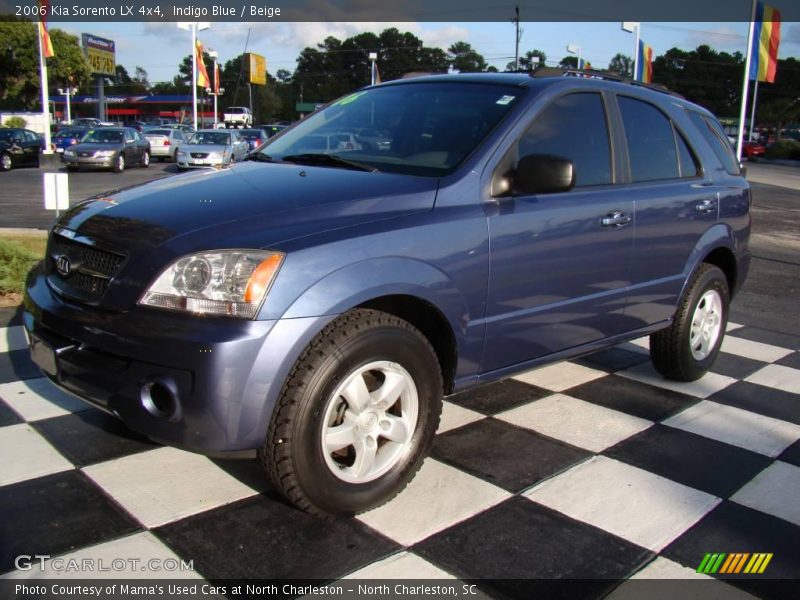 Indigo Blue / Beige 2006 Kia Sorento LX 4x4