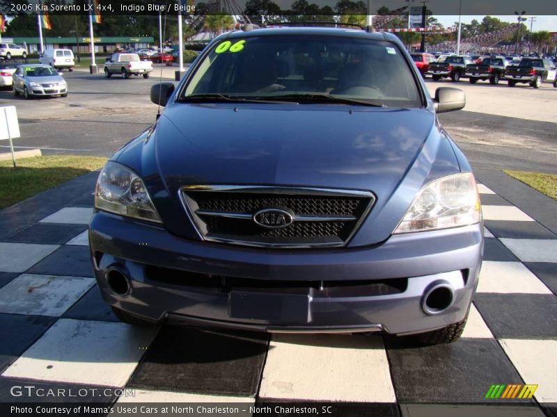 Indigo Blue / Beige 2006 Kia Sorento LX 4x4