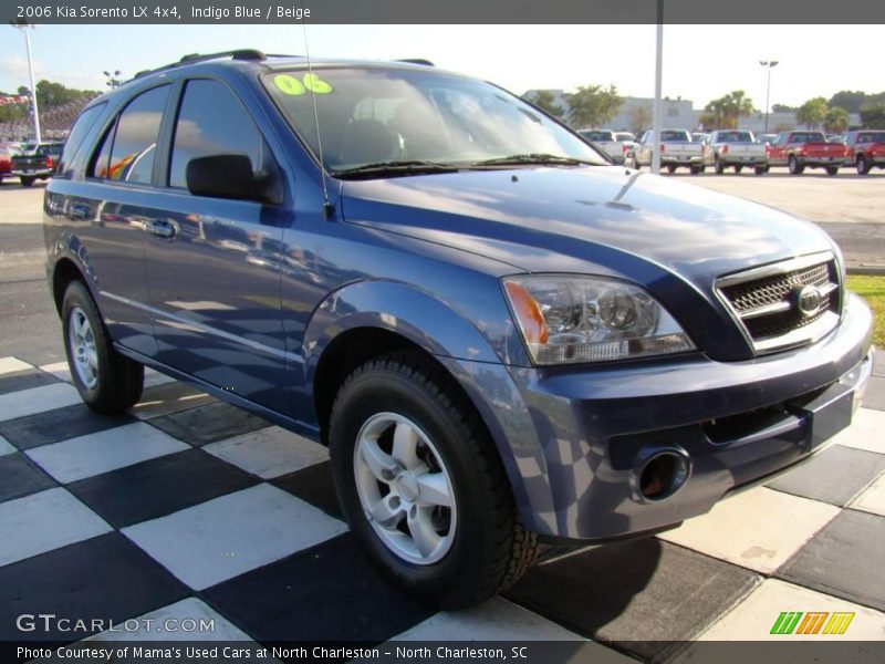 Indigo Blue / Beige 2006 Kia Sorento LX 4x4