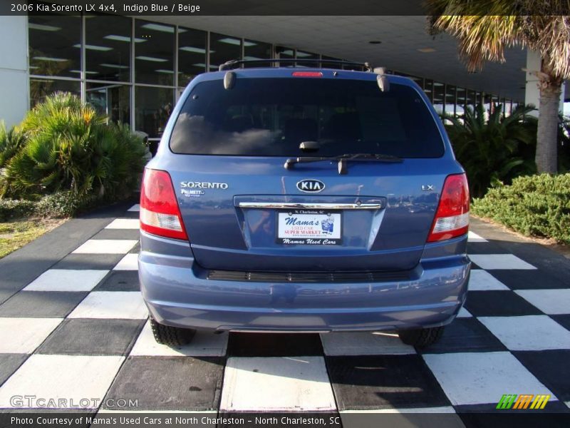 Indigo Blue / Beige 2006 Kia Sorento LX 4x4