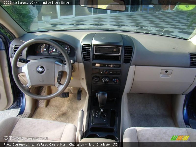 Indigo Blue / Beige 2006 Kia Sorento LX 4x4