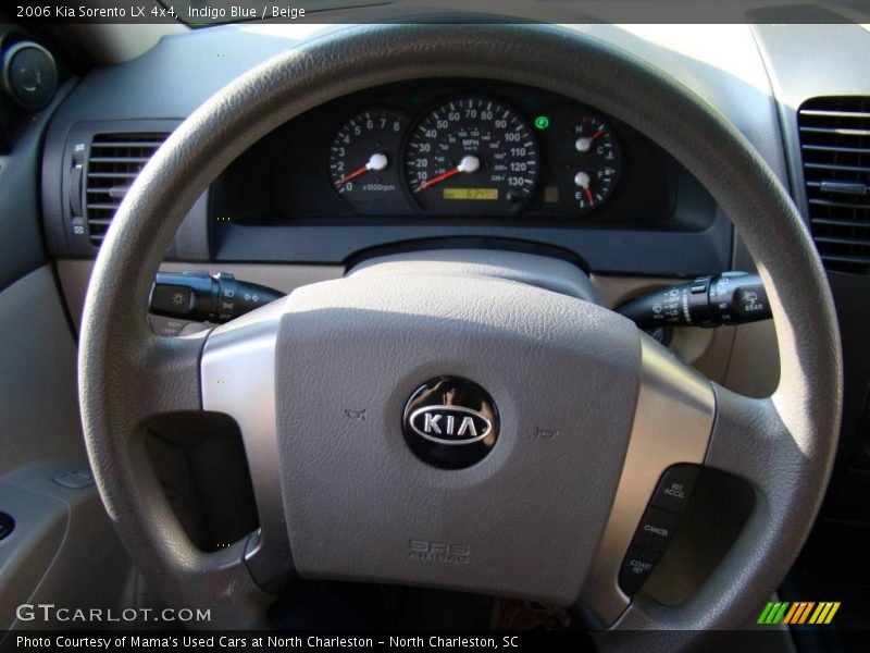 Indigo Blue / Beige 2006 Kia Sorento LX 4x4