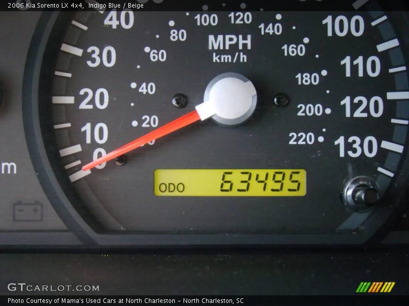 Indigo Blue / Beige 2006 Kia Sorento LX 4x4