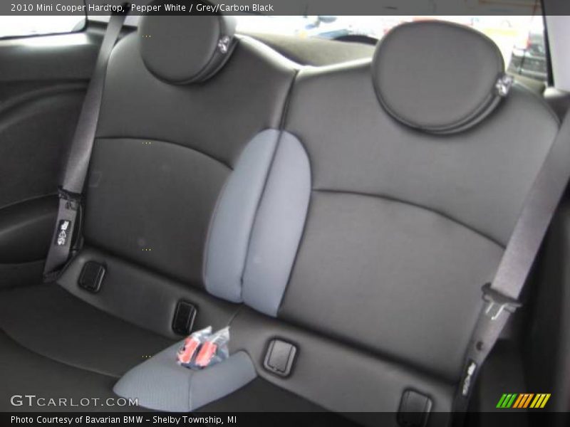 Pepper White / Grey/Carbon Black 2010 Mini Cooper Hardtop