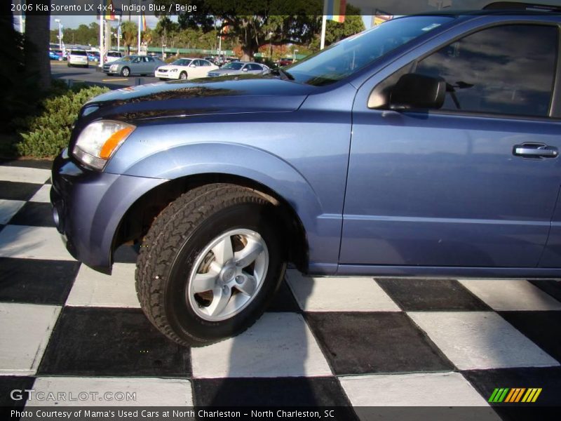 Indigo Blue / Beige 2006 Kia Sorento LX 4x4