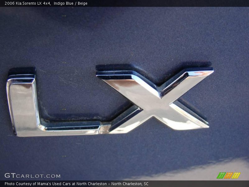 Indigo Blue / Beige 2006 Kia Sorento LX 4x4